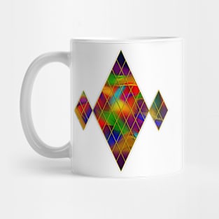 Golden Diamonds, Rainbow Void Mug